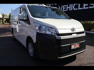 2024  Toyota HiAce LWB Van (French Vanilla) Used Car Thumbnail