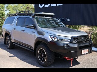 2019  Toyota Hilux Rugged X Double Cab Dual Cab (Silver Sky) Used Car Thumbnail