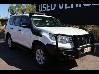2023  Toyota Landcruiser Prado GX Wagon (Glacier White) Used Car Thumbnail