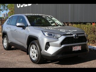 2021  Toyota RAV4 GX eFour Wagon (Silver Sky) Used Car Thumbnail