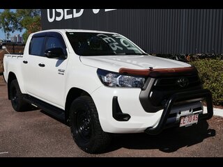 2021  Toyota Hilux SR Double Cab 4x2 Hi-Rider Dual Cab (Glacier White) Used Car Thumbnail